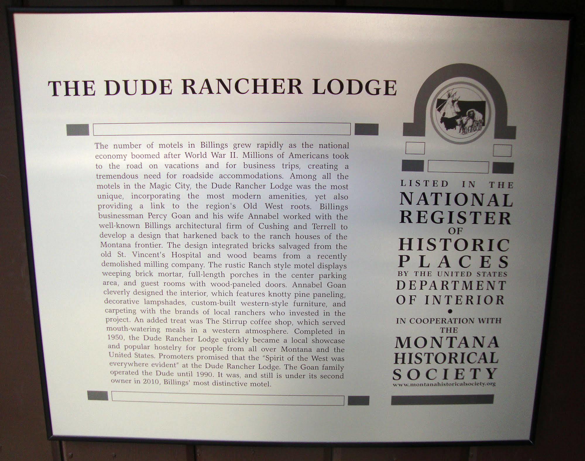 Dude Rancher Lodge Billings Buitenkant foto